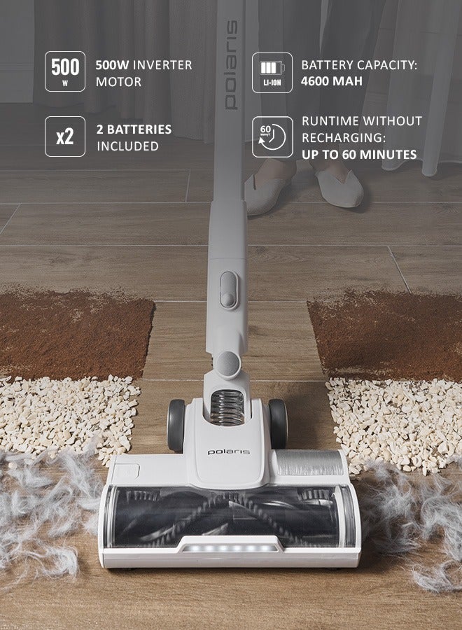 Polaris PVCW 8090 – Cordless 7-in-1 Floor Washer & Wet/Dry Vacuum Cleaner, Dual Roller, Self-Cleaning Base, 500W Motor - Image 4