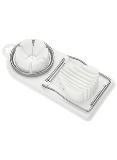 QUALITY Household Multifunctional Egg Cutter, Egg Slicer For Hard Boiled Eggs, 2 In 1 Egg Chopper  - Image 1