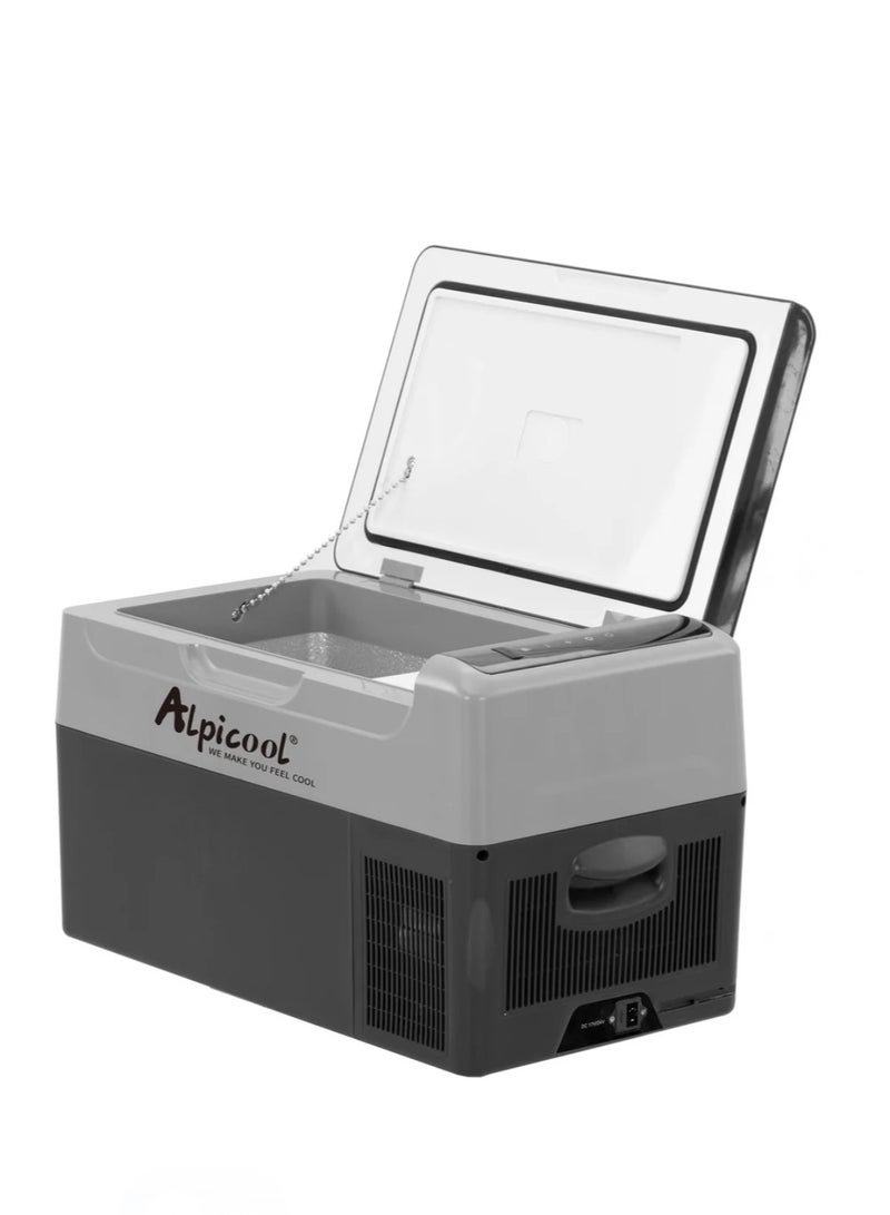 Alpicool G22 Car Fridge 22 Litre Mini Fridge 12/24v Car Refrigerator Portable Camping Fridge Freezer Truck Electric Cool Box for Campervan RV Boat Travel Picnic,-20℃ to 20 ℃/Low Consumption - Image 3