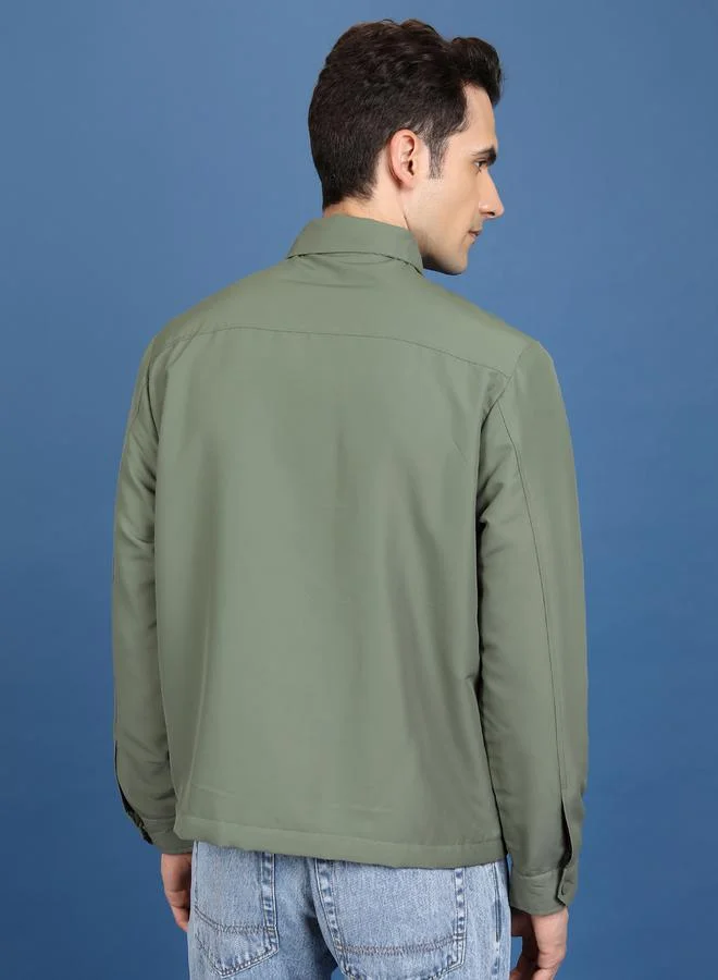 Ketch Collared Tailored Jacket with Pockets by Styli