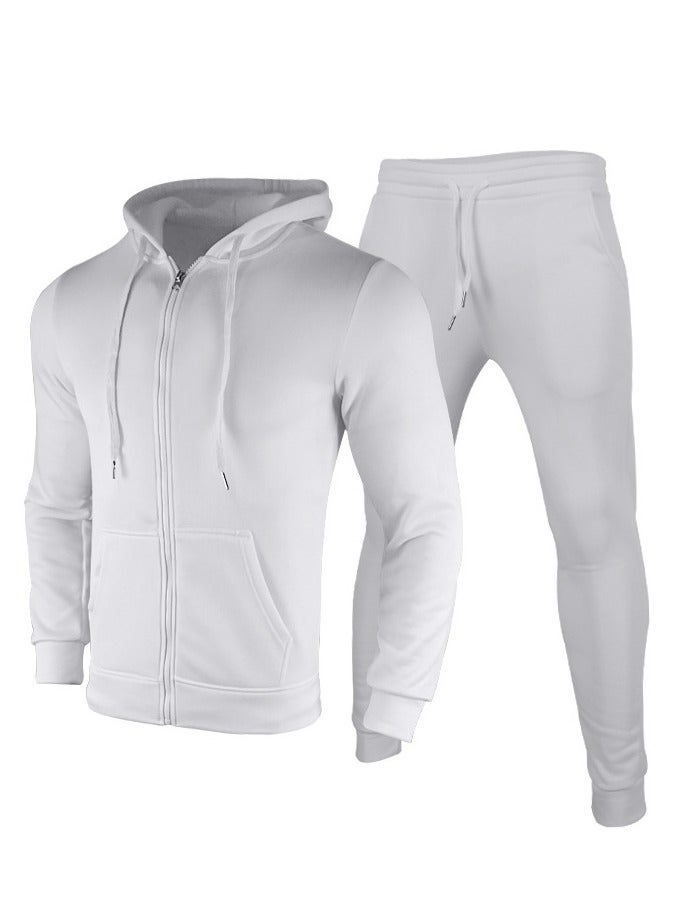 KUYING Men's Loose Sportswear And Sports Pants Two-Piece Set  - Image 1