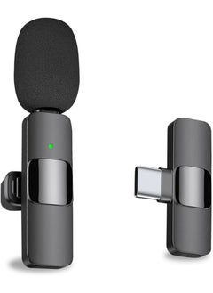 ELTRAZONE Professional Wireless Lavalier Lapel Microphone for Android Computer - Cordless Omnidirectional Condenser Recording Mic with USB C Interface for Interview Video Podcast Vlog YouTube  - Image 1