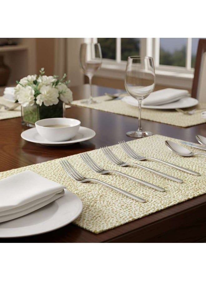 Pan Home شوكة عشاء كروم - مجموعة من 4 قطع - Image 1