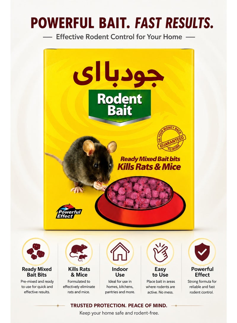 Ready-Mixed Rodent Bait Bits for Rats & Mice, Indoor Pest Control Bait for Kitchens, Storage Rooms, Garages, Basements and Hidden Areas - Image 5