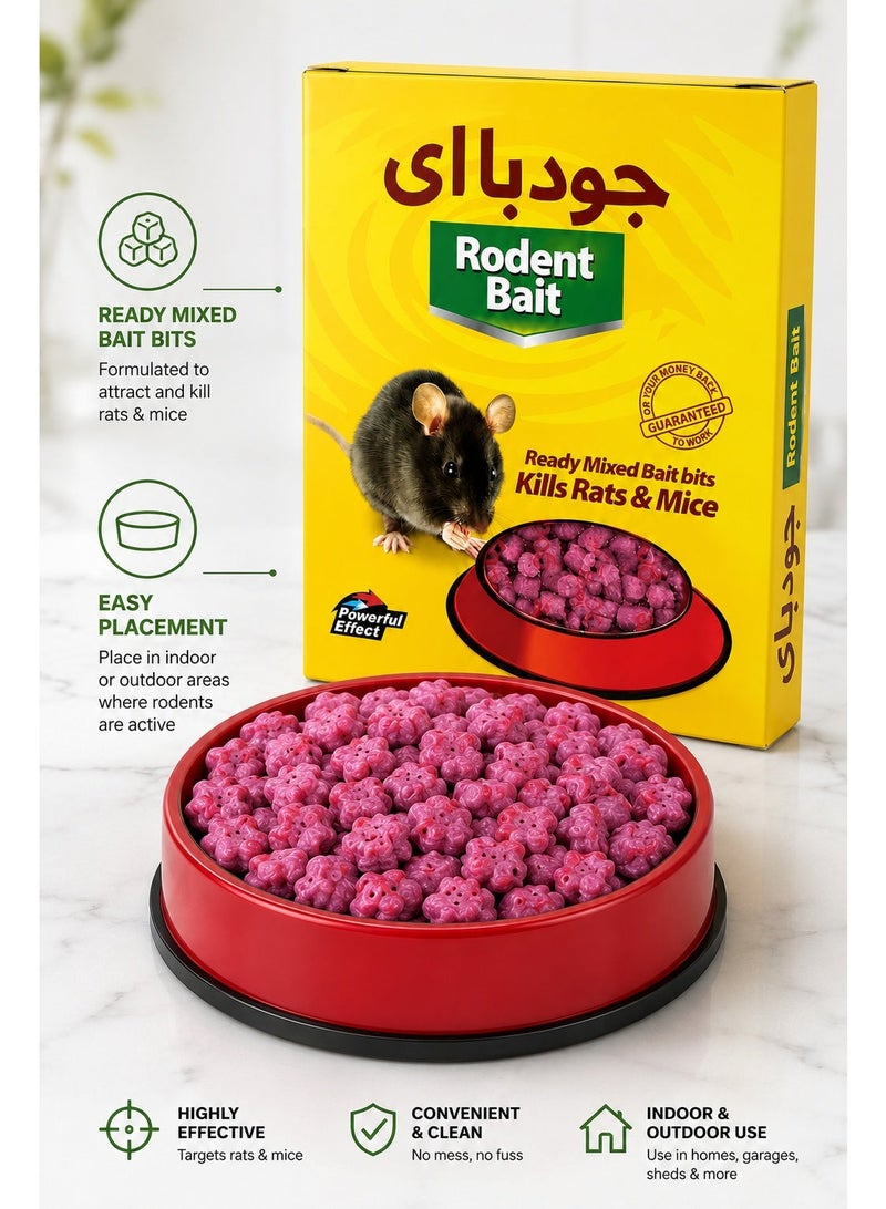 Ready-Mixed Rodent Bait Bits for Rats & Mice, Indoor Pest Control Bait for Kitchens, Storage Rooms, Garages, Basements and Hidden Areas - Image 2