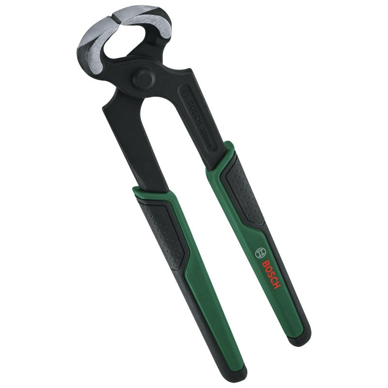 BOSCH Carpenters Pincers 200mm Slim SoftGrip Handles for Easy Precise Operation Enhanced Control Power Transmission - Image 1