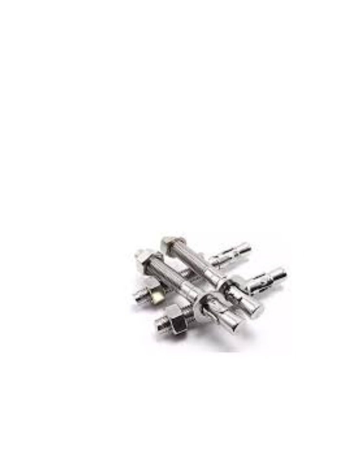 كنب تم تصميم مسمار التثبيت المصنوع من الفولاذ المقاوم للصدأ لتثبيت وتأمين التركيبات في الخرسانة أو البناء بدقة. - Image 1