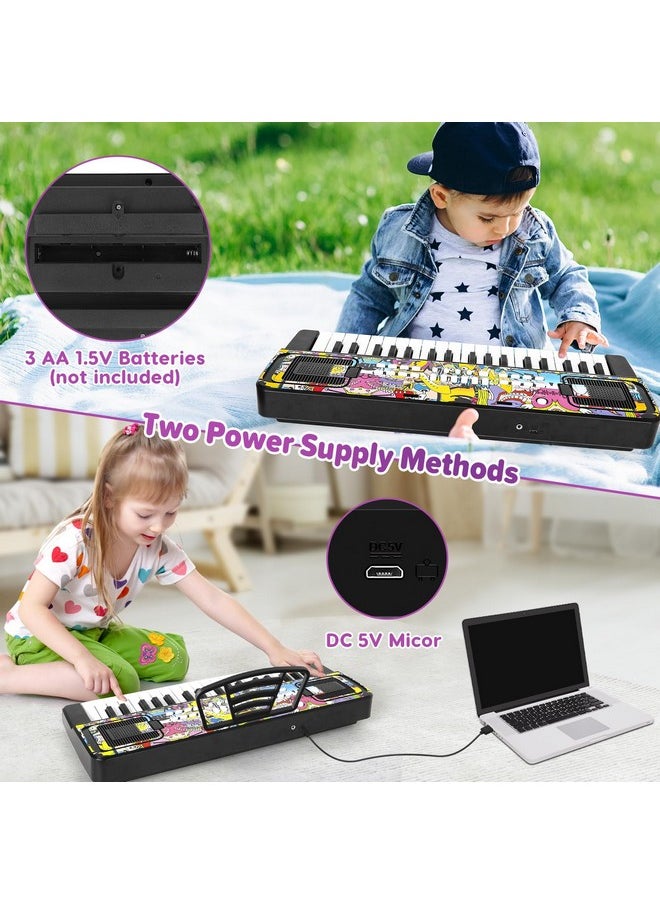 Piano Keyboard For Kids, Piano For Kids Music Keyboards 37 Keys Electronic Pianos With Music Book Bracket Musical Toys For Toddlers Kids Beginners 3 8 Years Old Girls Boys - pzsku/ZA70258A7F54C055C527AZ/45/_/1724129533/59ea8b23-8bba-458a-8f35-b853b9441385