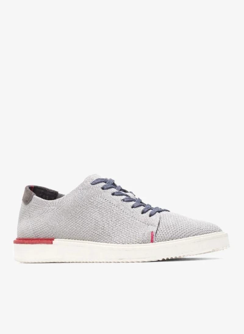 Hush Puppies Hush Puppies Grey Knit Sneakers for Men