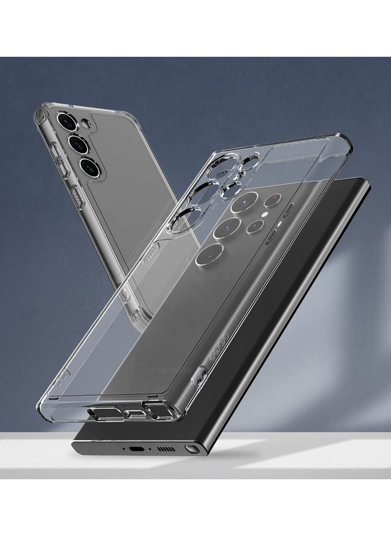 araree - araree Flexield Clear Protective Case for Samsung Galaxy S23 Ultra - Clear - Image 1