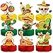 Sumind 9 Pieces Mexican Fiesta Party Decorations Cinco De Mayo Honeycomb Table Centerpiece 9 Fiesta Table Decorations for Mexican Birthday Taco Tuesday Carnivals Party Supplies Favors - Image 3