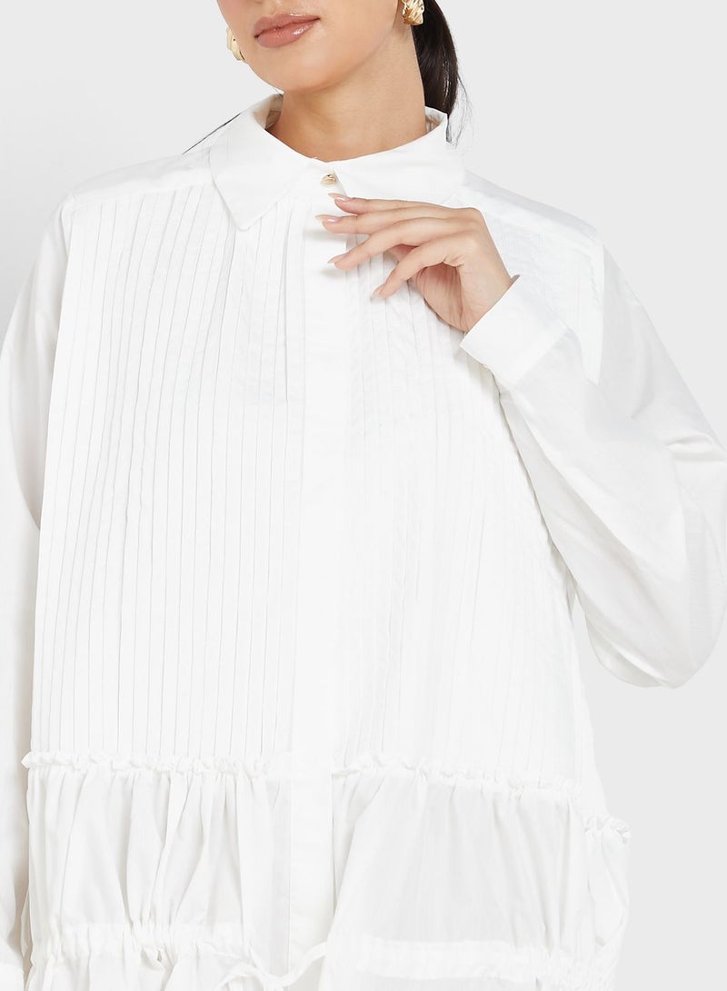 ديزرت كوف بلوزة قصيرة بكشكش - Image 3