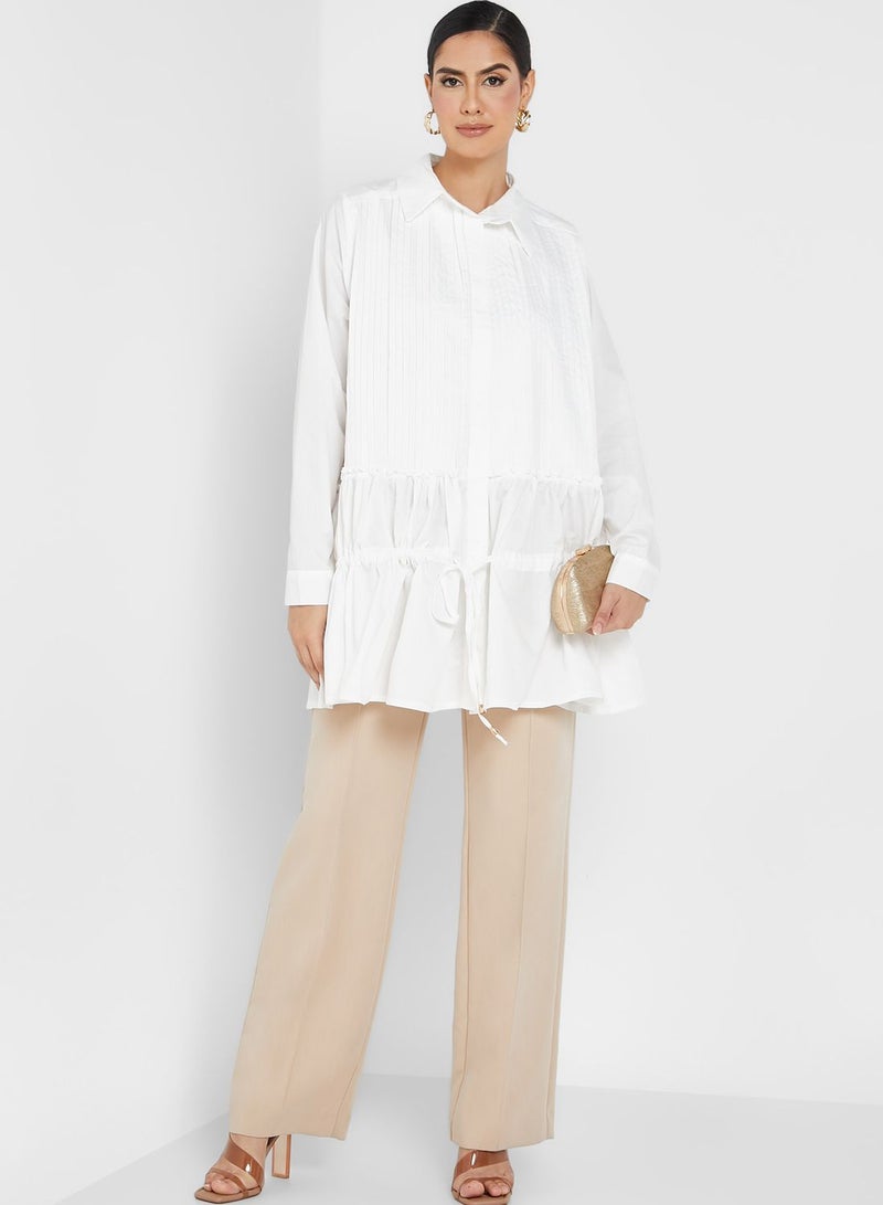 ديزرت كوف بلوزة قصيرة بكشكش - Image 4