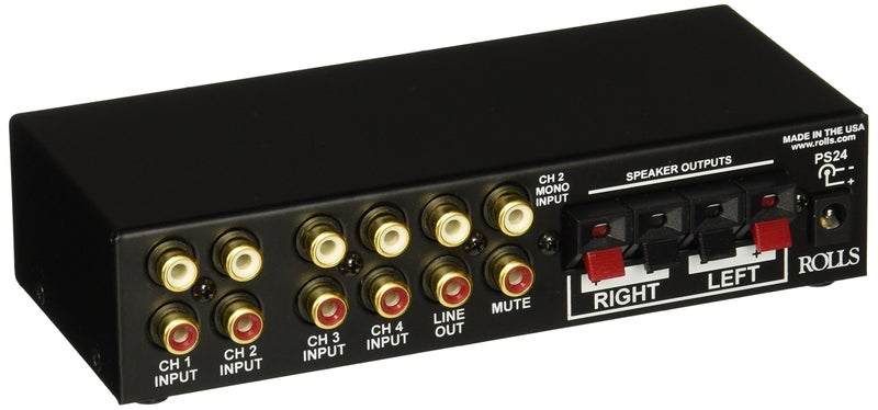 Rolls MA255 Stereo 20w/ch Class D Mixer Amplifier - Image 2