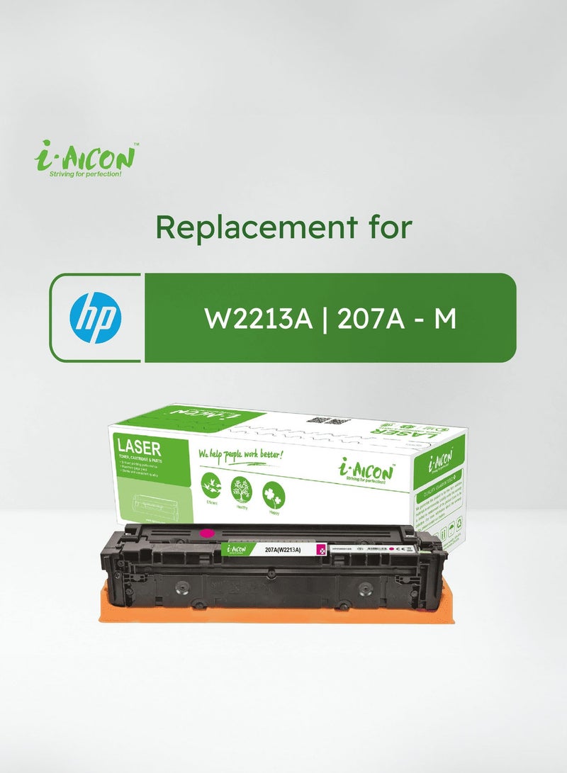 i-Aicon Compatible Laser Toner Magenta (HP W2213A | 207A) - Image 2