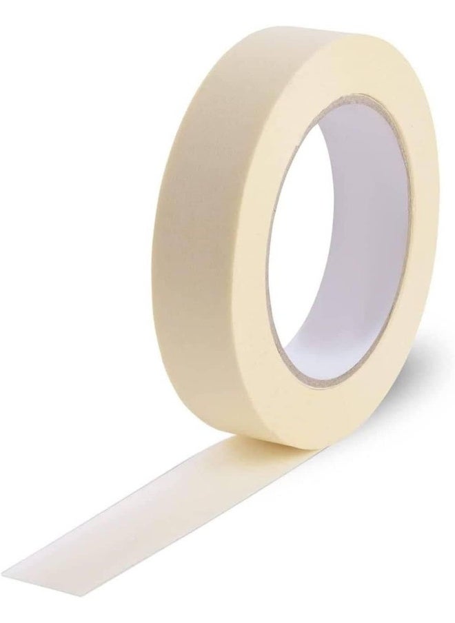 MOMENT Masking Tape 1 Inches X 20 Yards, Strong Adhesive Tape For Painting, Decorating, Diy Home, Office, School Stationery, Arts, Diy Crafts  - Image 1