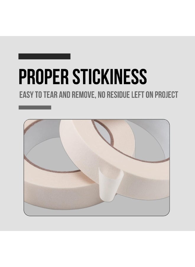 MOMENT Masking Tape 1 Inches X 20 Yards, Strong Adhesive Tape For Painting, Decorating, Diy Home, Office, School Stationery, Arts, Diy Crafts  - Image 5