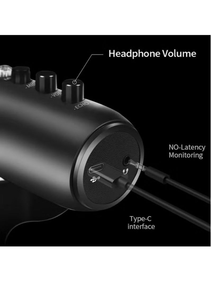 JMARY MC-PW8 USB Desktop Condenser Microphone - Image 5