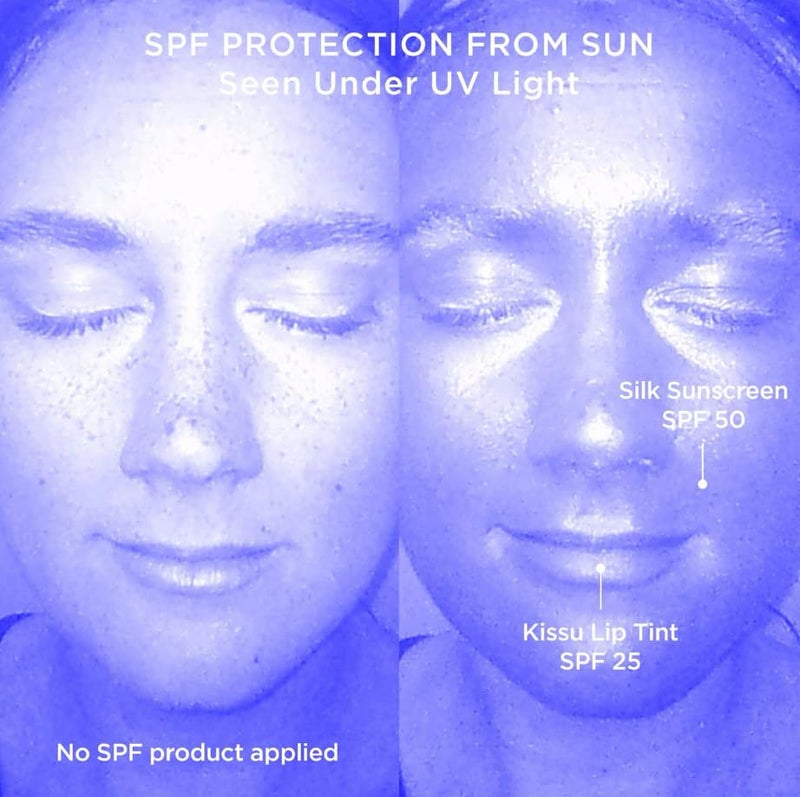 TATCHA تلوين الشفاه كيسو SPF 25 - كامليا | واقي شمس مرطب للشفاه الملونة. 0.14 أونصة - Image 5