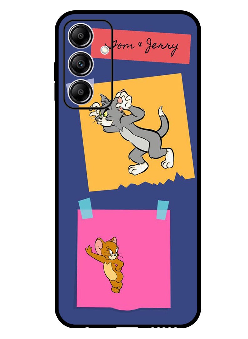 Theodor Protective Case Anti Scratch Shock Proof Bumper Cover For Samsung Galaxy A15 5G Tom & Jerry - Image 1