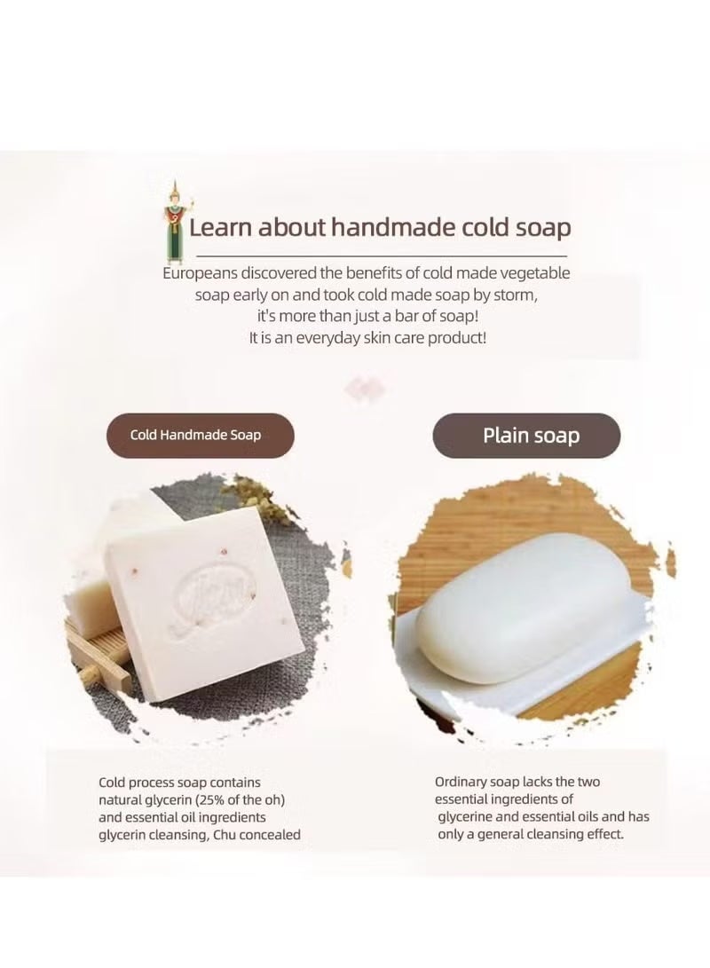 JAM Thai Rice Soap 65g Original Thai Handmade Soap Rice Milk Soap Whitening Soap Goat Milk Soap Handmade Soap - Image 2