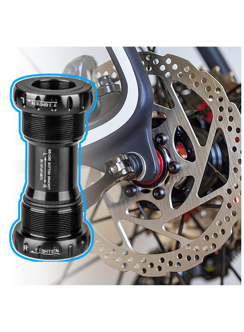 Generic Bottom Bracket Spacer - Square-Taper Bearing Middle Shaft, Bottom Bracket Shield and Shaft Washer for Mountain Bikes, Bicycles Replacement, BB52 Screw-In Threaded Integrated Hollow Shaft - Image 3