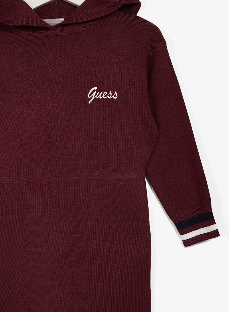 GUESS Kids Hoodie Midi Dress - Image 3