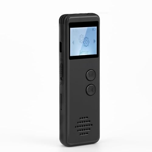 FREDI HD PLUS Voice Recorder, Digital Audio Recorder for Meetings, Lectures & Students, Portable Recording Device with Mic & Speaker, 32GB TF Card, One Button, Voice Activated (VOR), USB Rechargeable - Image 1