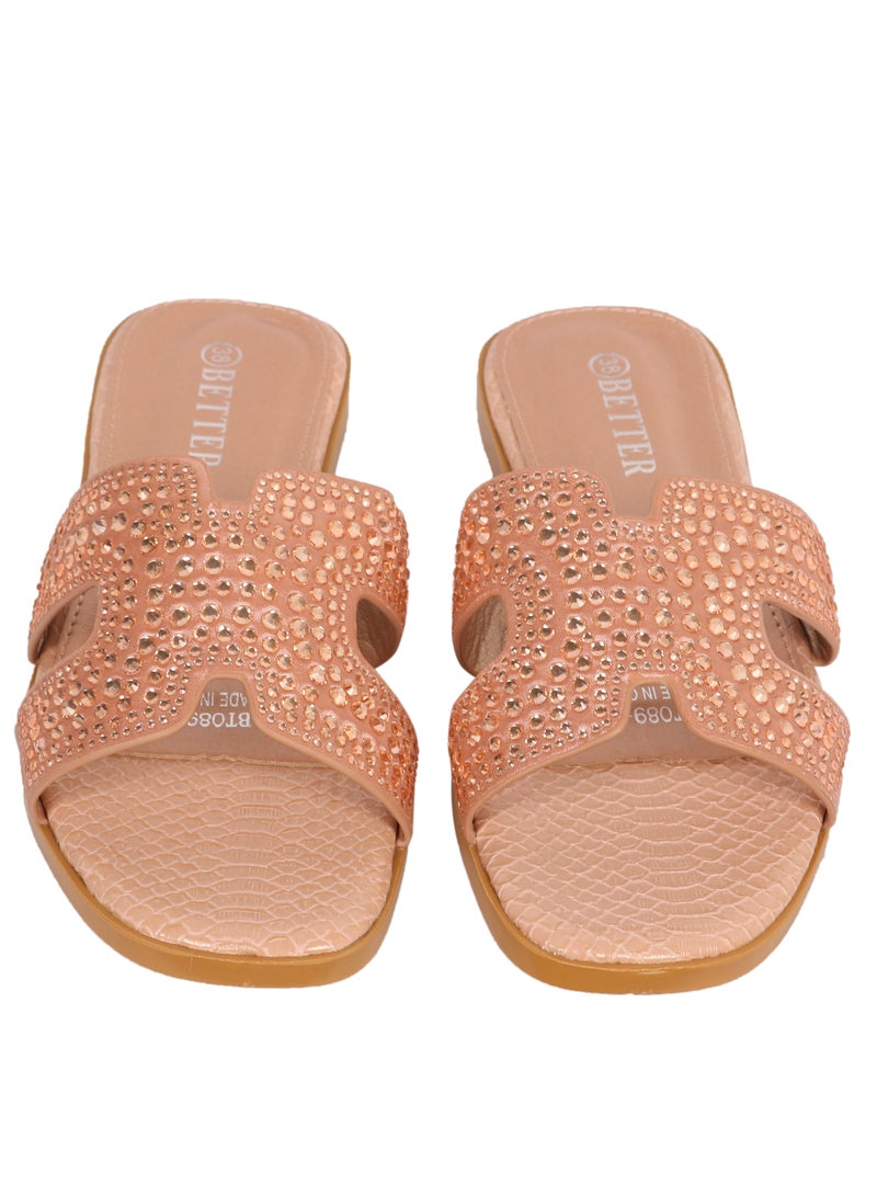 Better Ladies Flat Sandal Pink  - Image 2