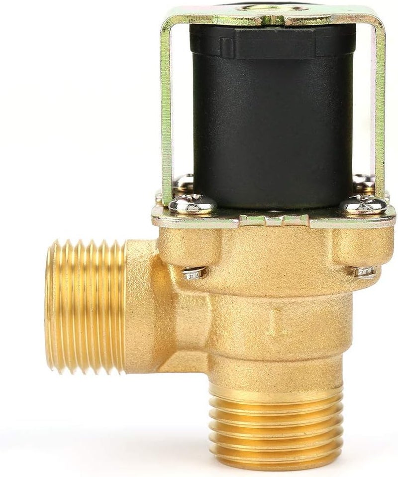 Brass Electric Solenoid Valve DC 24V, Normally Closed, G1 / 2 Thread, Water Inlet Control - Durable Brass Body, Ideal for Water Supply Systems - Image 5