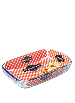 O'Cuisine 1.7L Rectangle Roaster - French-Made Borosilicate Glass, Oven Safe, Even Heat Distribution  - Image 1