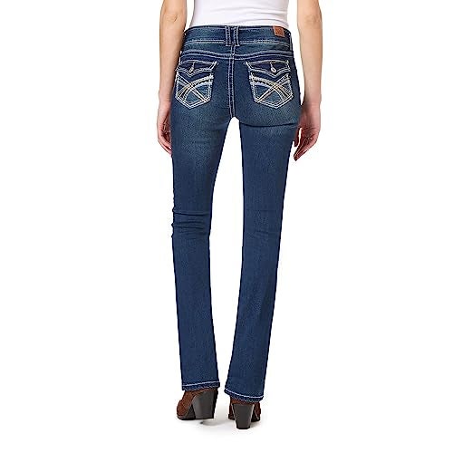 WallFlower Women's InstaStretch Luscious Curvy Bootcut Jeans, Chrystie, 15 - Image 2