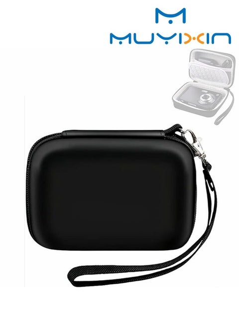Digital Camera Case Compatible with Canon/Casio/Nikon/Sony DSC/ Digital Cameras CCD, Hard Shell Camera Protective Carrying Bag for Cable,SD Card