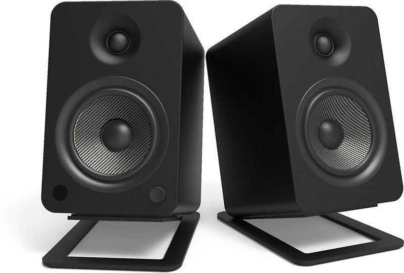 Kanto S6 Desktop Speaker Stands for Large Speakers Black