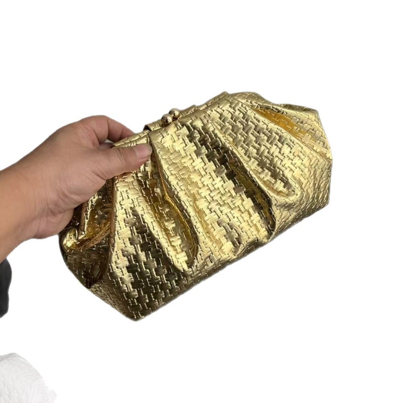 Spring Fashion Women's Woven Luxury Evening Cosmetic Bag - Image 2