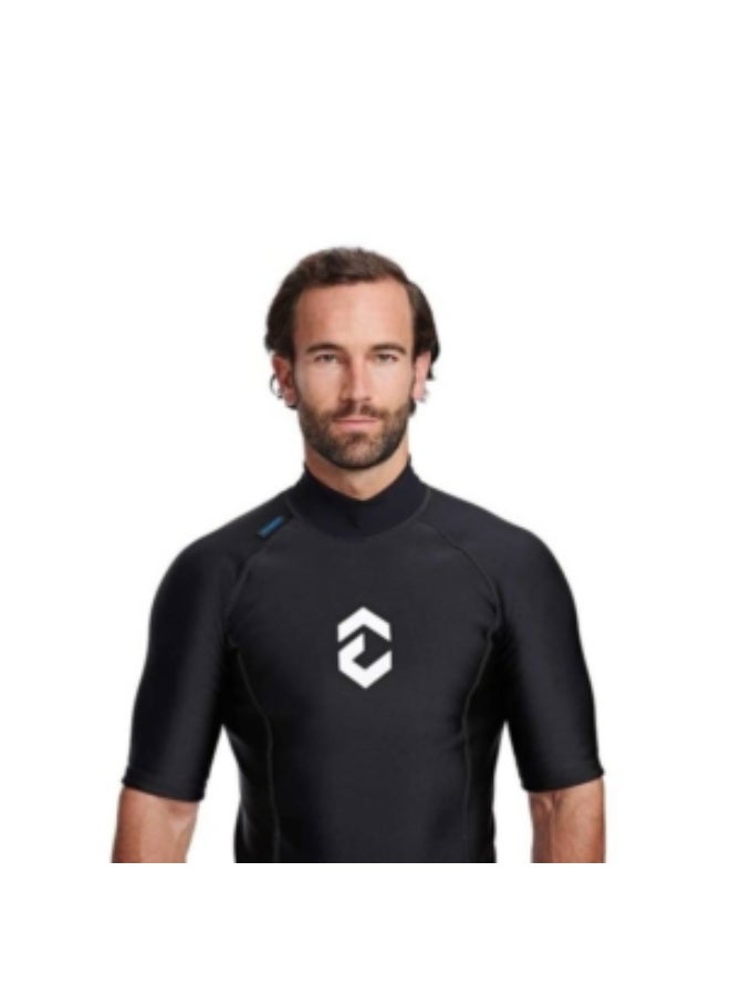 DYNAMICNORD Dynaskin Shirt Long Sleeve Men Dy-31 Black/Blue - L - Image 2