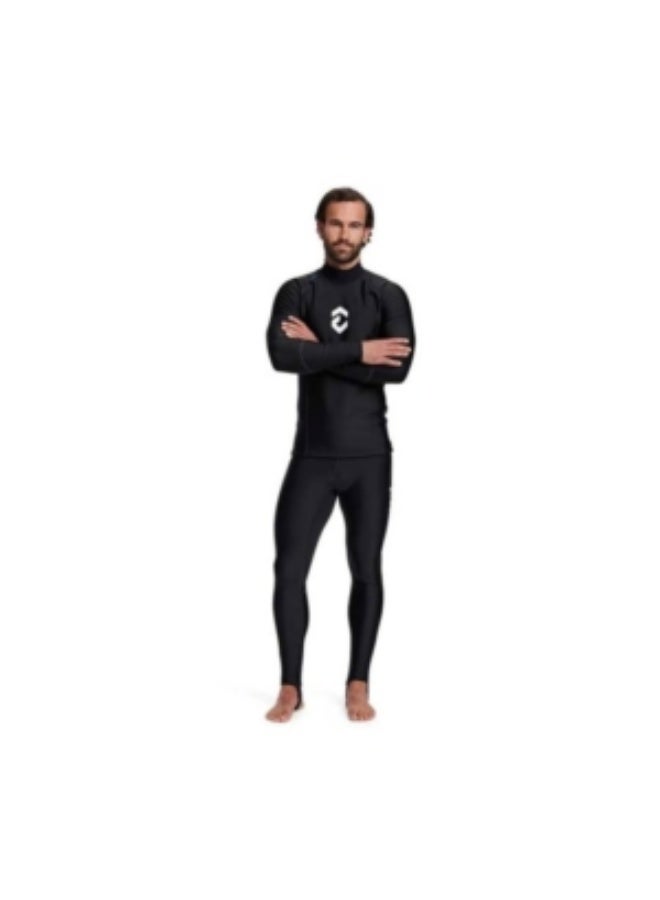 DYNAMICNORD Dynaskin Shirt Long Sleeve Men Dy-31 Black/Blue - L - Image 4