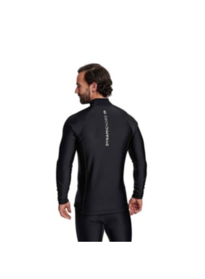 DYNAMICNORD Dynaskin Shirt Long Sleeve Men Dy-31 Black/Blue - L - Image 3