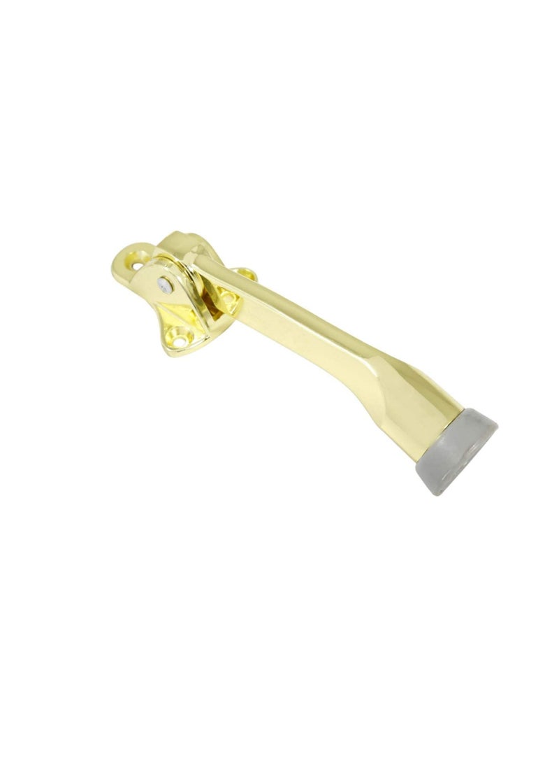 Falling Type Door Stopper - Golden Finish  - Image 2