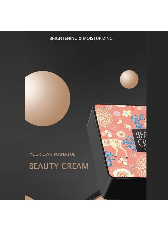 VENZEN - Beauty Cream Clear Cover Natural Make Up Nourish Moisturizes Protection Professional Skin Care 2 Colors ( 02) - Image 1