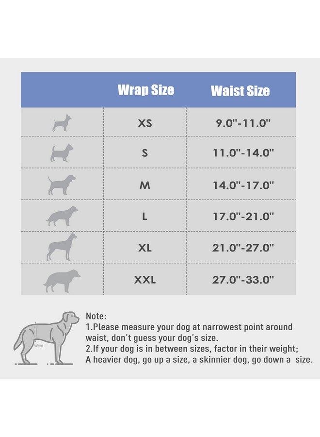 ويجريكو غطاء بطن للكلاب الذكور قابل للغسل من Wegreeco - عبوة من 3 قطع - (أسود، أسود، أسود، كبير) - Image 3