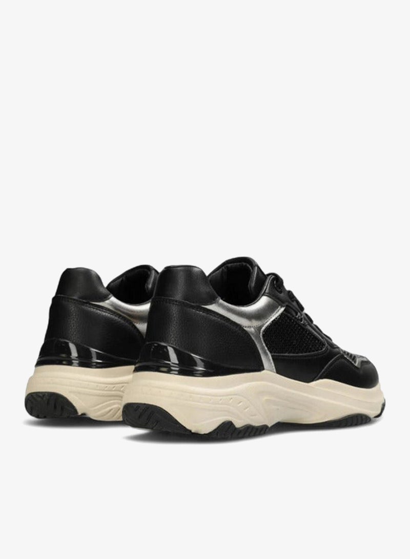MEXX Mesh Panelled Lace-Up Sneakers - Image 3