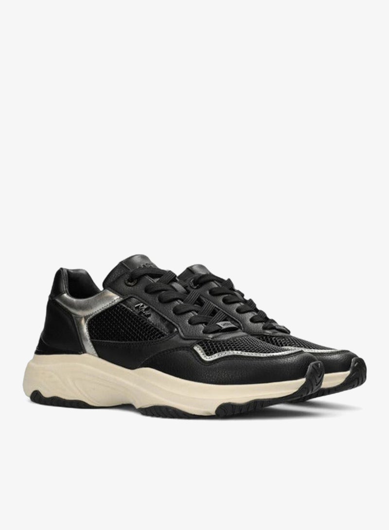 MEXX Mesh Panelled Lace-Up Sneakers - Image 2