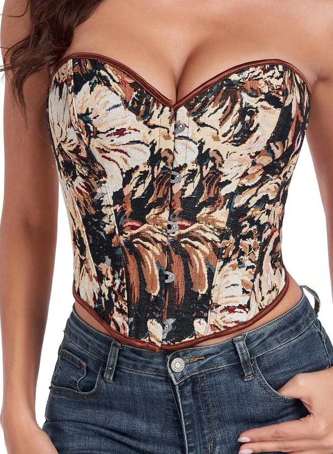 Take Two Jacquard Body Corset Shaping Top