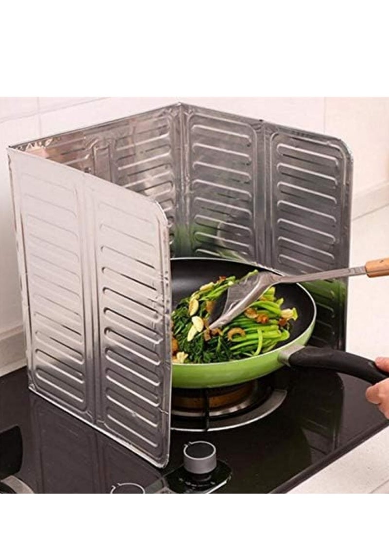 Generic Kitchen Frying Pan Oil Splatter Screen Cover Anti Splatter Guard Shield 30x2x2centimeter  - Image 2