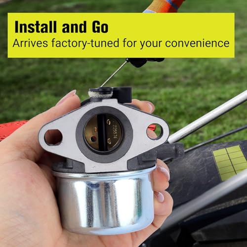 Butom 799868 Carburetor for Brigs & Straton 498170 694882 698444 694202 498254 798170 799872 790821 497347 498966 497314 Toro Craftsman 625 Series Engine Lawn Mower with 491588S Air Filter Cleaner - Image 5