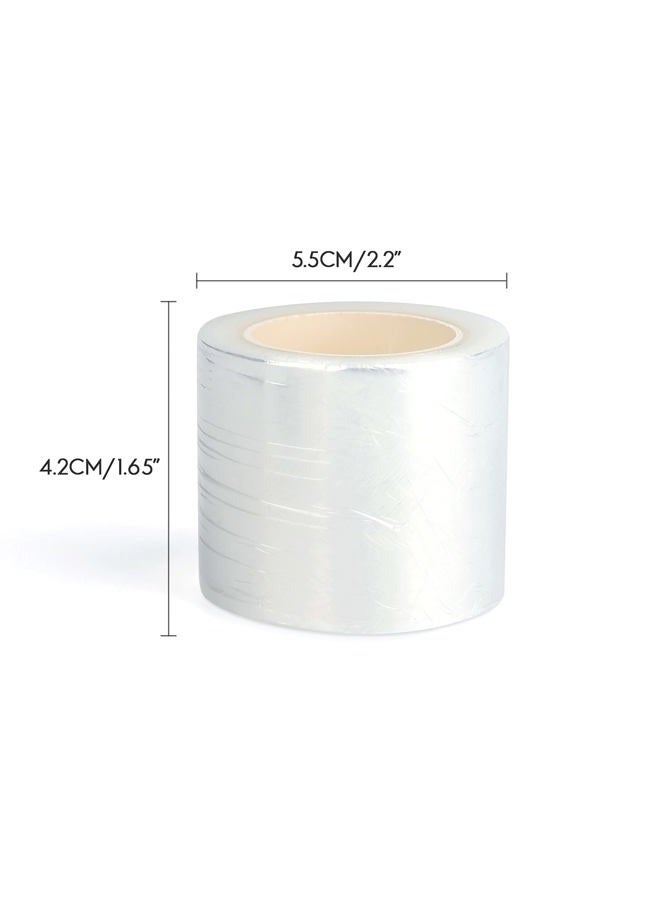g2plus 3 Pack Disposable Eyebrow Plastic Wrap Preservative Film, Make Up Supplies Wrap Cover Tape Roll - 600 Meters - Image 2