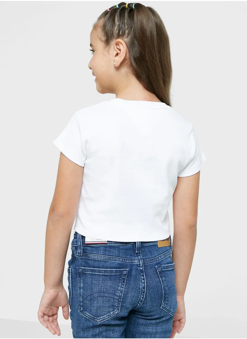 TOMMY HILFIGER Youth Logo T-Shirt