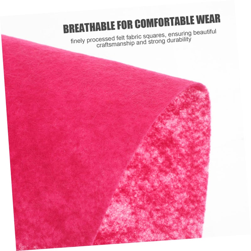 66 Pcs Polyester Felt Fabric Squares For Kids Crafts Sewing And Home Decoration - Image 4
