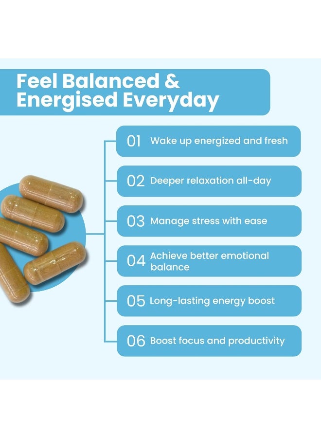 iMeMyself Wellsnore 90 Vegan Capsules | Natural Sleep & Relaxation Support Blend With Plant-Based & Nutrients - Image 4
